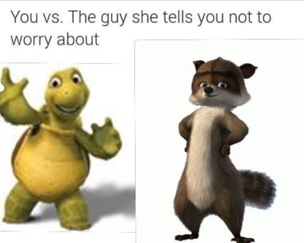 You vs the guys meme